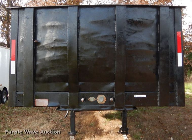 image for item JI9341 1974 Transcraft TH-40  scrap trailer