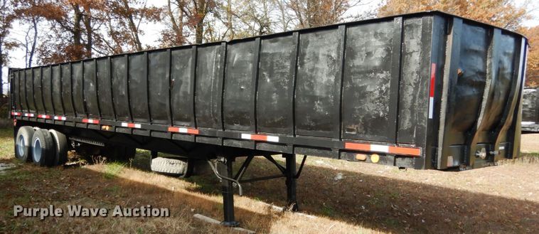 image for item JI9341 1974 Transcraft TH-40  scrap trailer