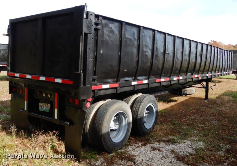 image for item JI9341 1974 Transcraft TH-40  scrap trailer