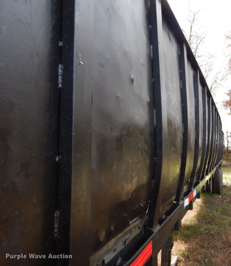 image for item JI9341 1974 Transcraft TH-40  scrap trailer