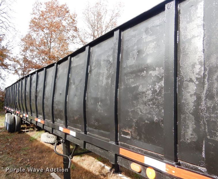 image for item JI9341 1974 Transcraft TH-40  scrap trailer