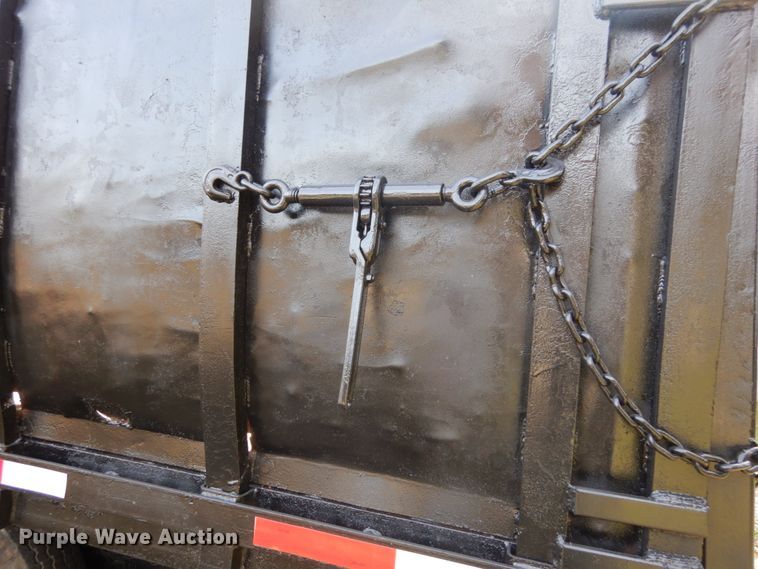 image for item JI9341 1974 Transcraft TH-40  scrap trailer