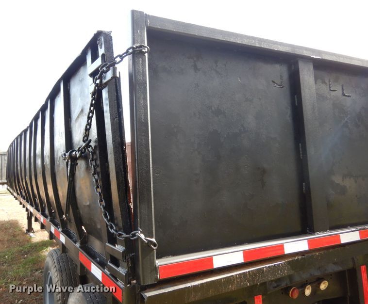 image for item JI9341 1974 Transcraft TH-40  scrap trailer