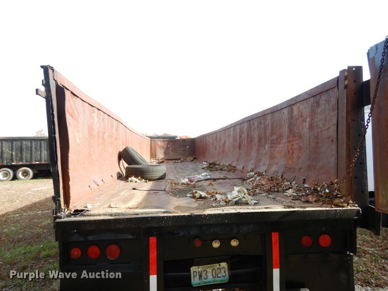 image for item JI9341 1974 Transcraft TH-40  scrap trailer