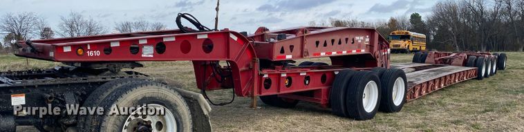 image for item JN9084 2008 Trail King TKMB1-141  lowboy equipment trailer