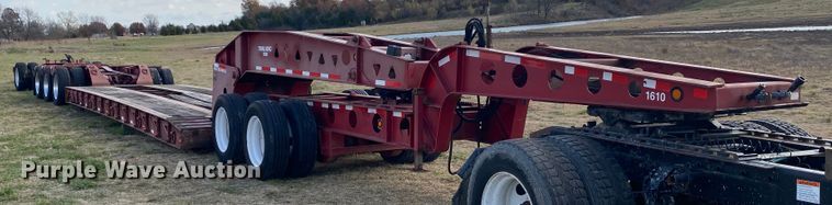 image for item JN9084 2008 Trail King TKMB1-141  lowboy equipment trailer