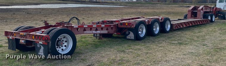 image for item JN9084 2008 Trail King TKMB1-141  lowboy equipment trailer