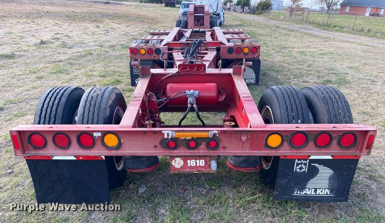 image for item JN9084 2008 Trail King TKMB1-141  lowboy equipment trailer