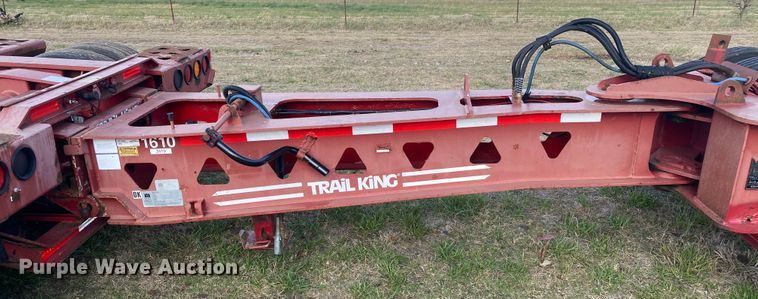 image for item JN9084 2008 Trail King TKMB1-141  lowboy equipment trailer