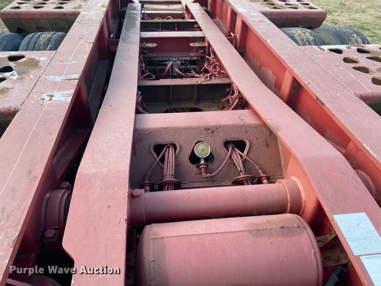 image for item JN9084 2008 Trail King TKMB1-141  lowboy equipment trailer