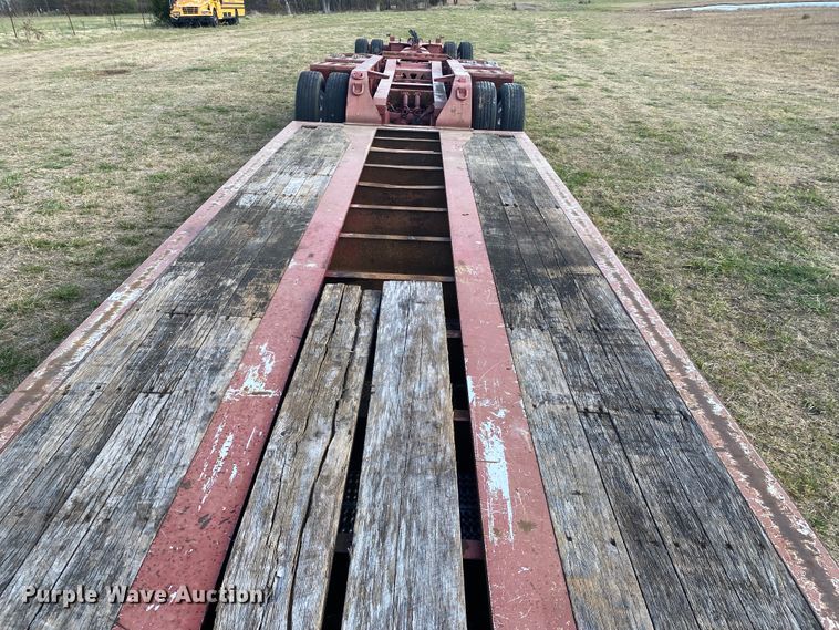 image for item JN9084 2008 Trail King TKMB1-141  lowboy equipment trailer