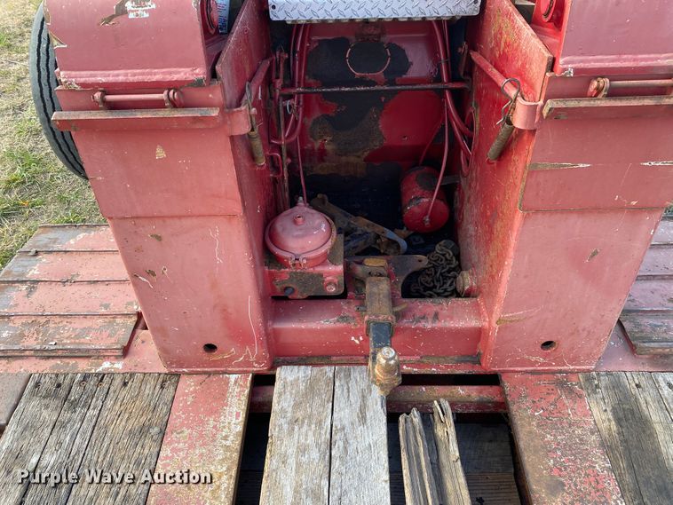 image for item JN9084 2008 Trail King TKMB1-141  lowboy equipment trailer