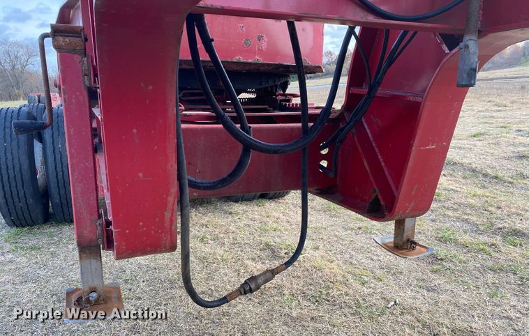 image for item JN9084 2008 Trail King TKMB1-141  lowboy equipment trailer