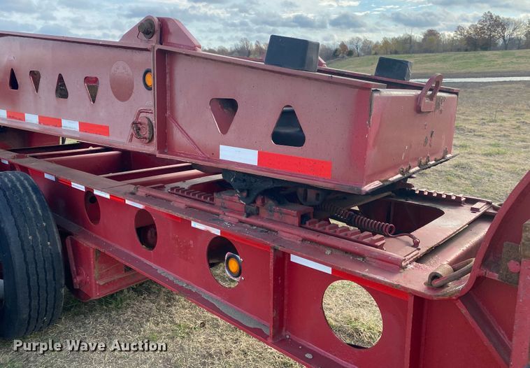 image for item JN9084 2008 Trail King TKMB1-141  lowboy equipment trailer