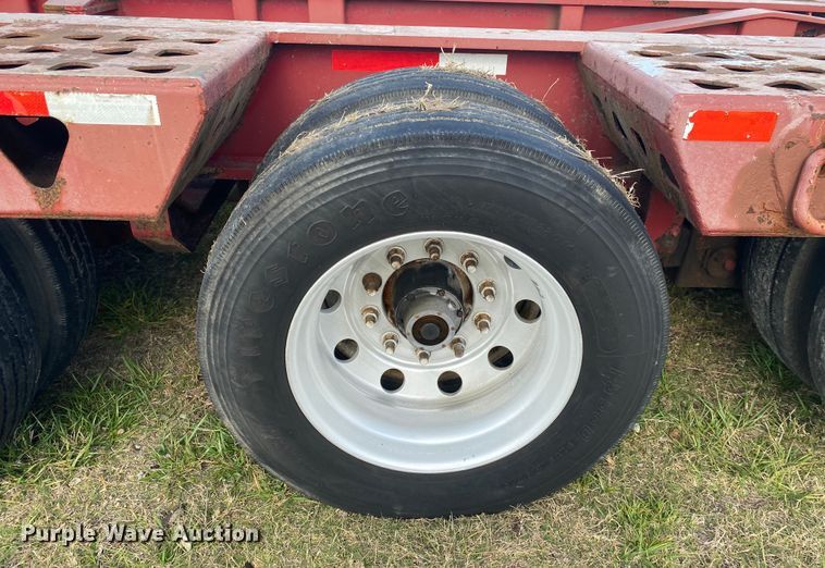 image for item JN9084 2008 Trail King TKMB1-141  lowboy equipment trailer