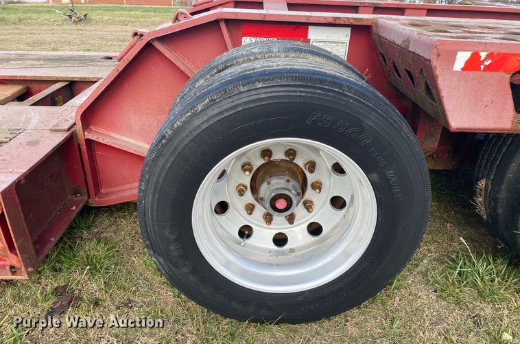 image for item JN9084 2008 Trail King TKMB1-141  lowboy equipment trailer