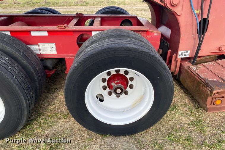 image for item JN9084 2008 Trail King TKMB1-141  lowboy equipment trailer