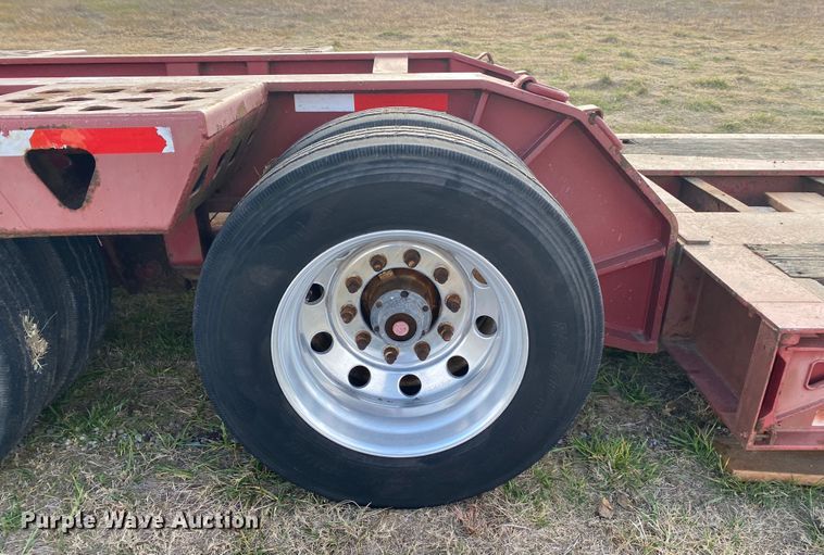 image for item JN9084 2008 Trail King TKMB1-141  lowboy equipment trailer