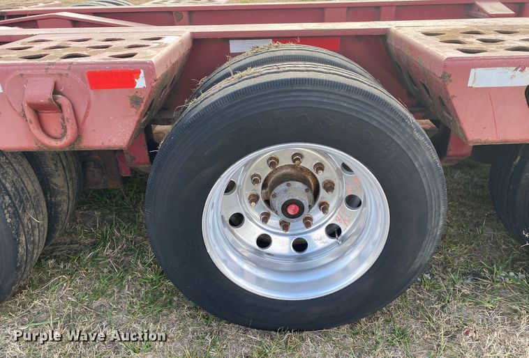 image for item JN9084 2008 Trail King TKMB1-141  lowboy equipment trailer