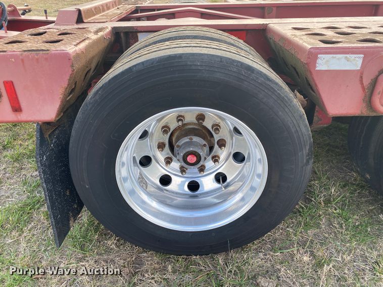 image for item JN9084 2008 Trail King TKMB1-141  lowboy equipment trailer