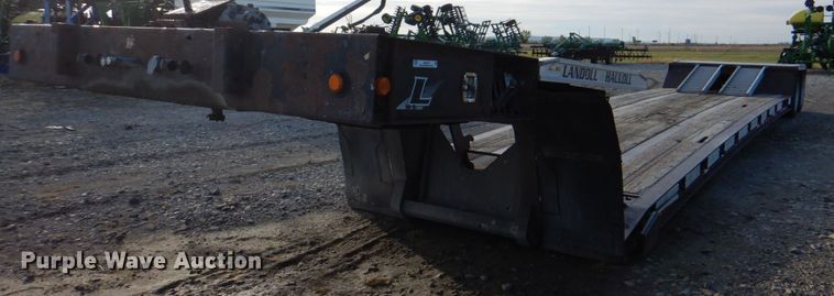 image for item JS9189 2010 Landoll 835  lowboy equipment trailer