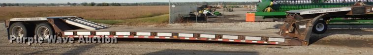 image for item JS9189 2010 Landoll 835  lowboy equipment trailer