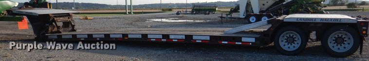 image for item JS9189 2010 Landoll 835  lowboy equipment trailer