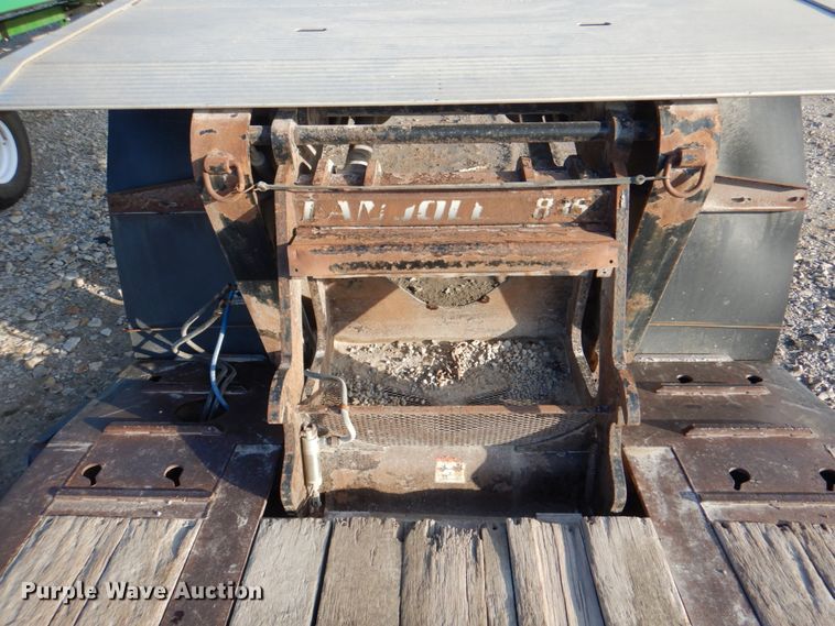 image for item JS9189 2010 Landoll 835  lowboy equipment trailer