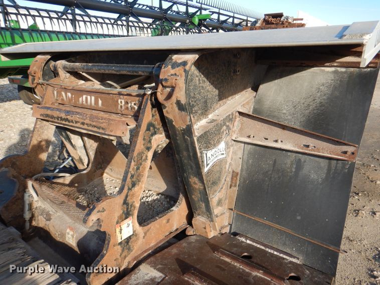 image for item JS9189 2010 Landoll 835  lowboy equipment trailer