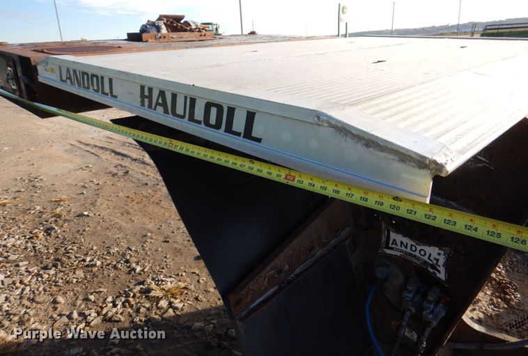 image for item JS9189 2010 Landoll 835  lowboy equipment trailer