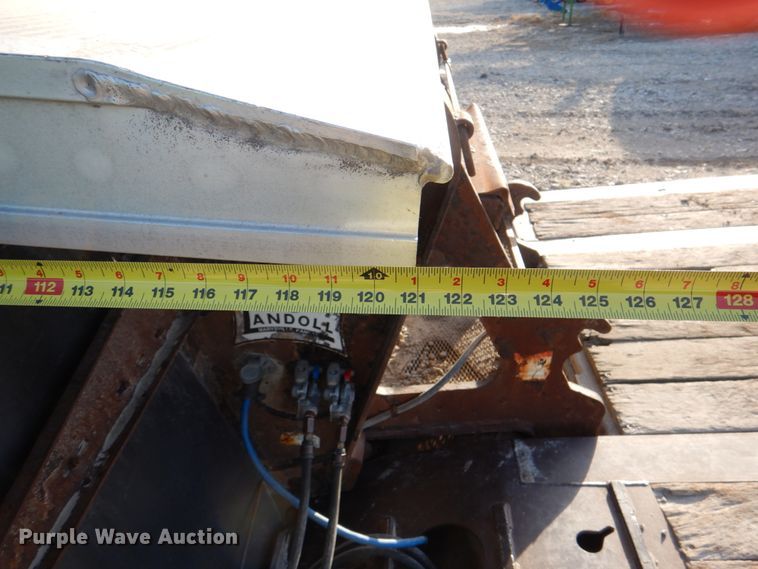 image for item JS9189 2010 Landoll 835  lowboy equipment trailer