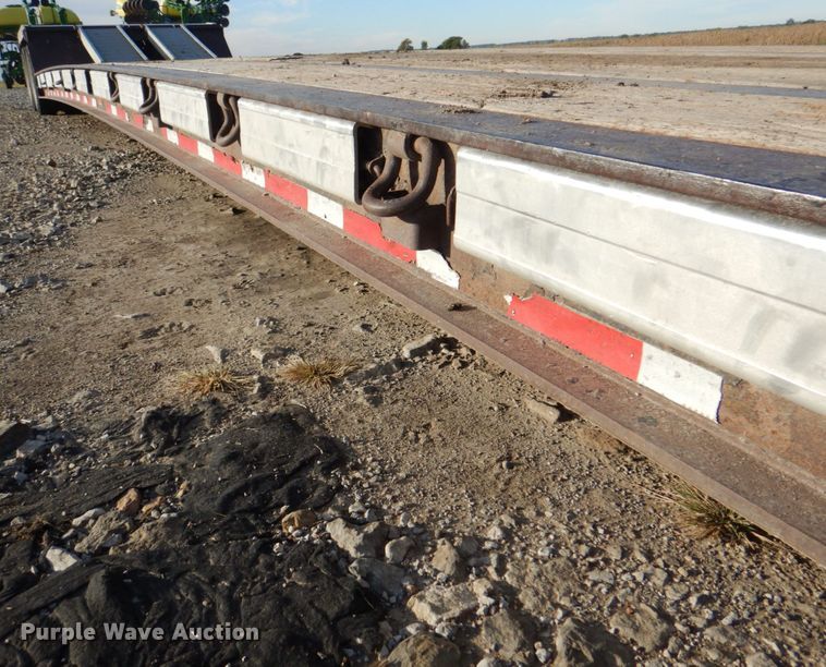 image for item JS9189 2010 Landoll 835  lowboy equipment trailer