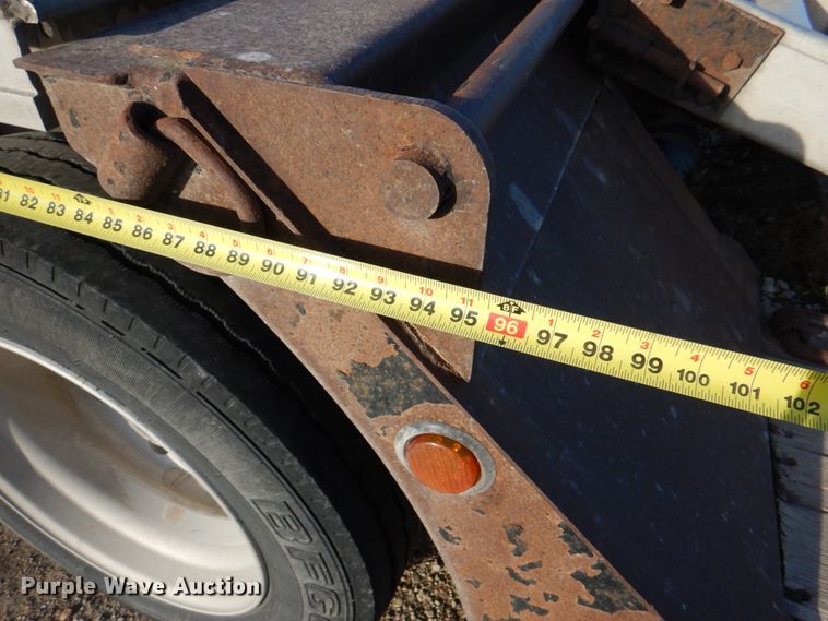 image for item JS9189 2010 Landoll 835  lowboy equipment trailer