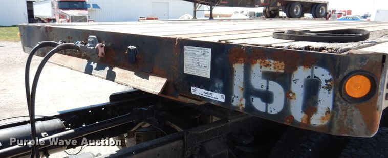 image for item KA9372 1999 Trailmobile Reintour  flatbed trailer