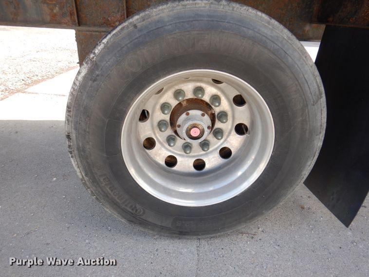 image for item KA9372 1999 Trailmobile Reintour  flatbed trailer