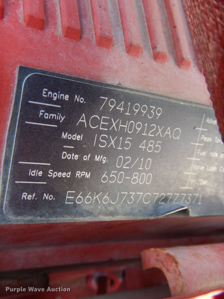 image for item KH9151 2011 Peterbilt 367  semi truck