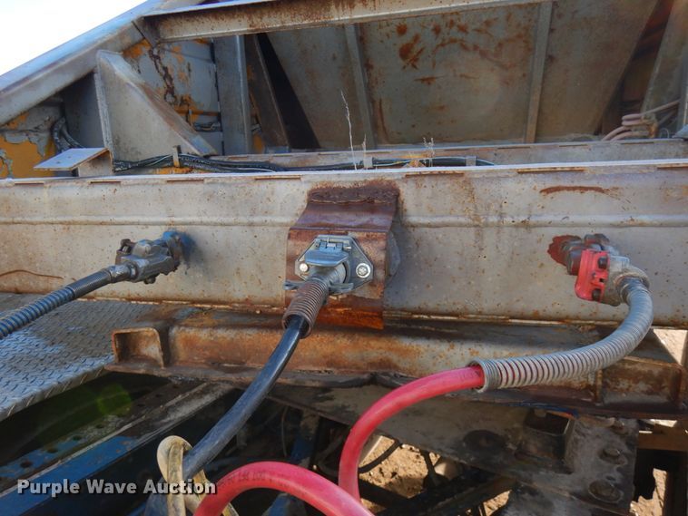 image for item KK9715 1972 Challenge Cook BDS 2520  bottom dump trailer