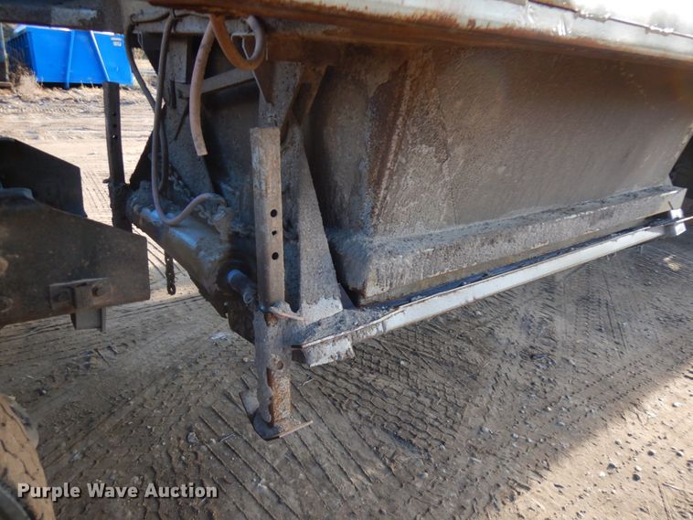 image for item KK9716 1972 Challenge Cook BDS 2520  bottom dump trailer