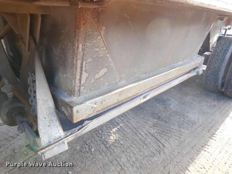 image for item KK9716 1972 Challenge Cook BDS 2520  bottom dump trailer