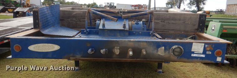 image for item KQ9639 2012 Ledwell  drop deck equipment trailer