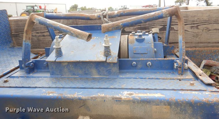 image for item KQ9639 2012 Ledwell  drop deck equipment trailer