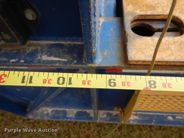 image for item KQ9639 2012 Ledwell  drop deck equipment trailer