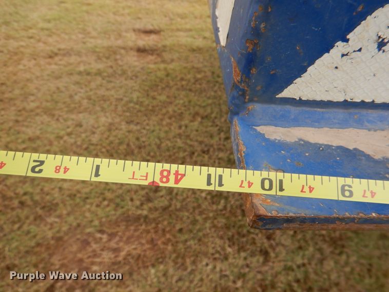 image for item KQ9639 2012 Ledwell  drop deck equipment trailer