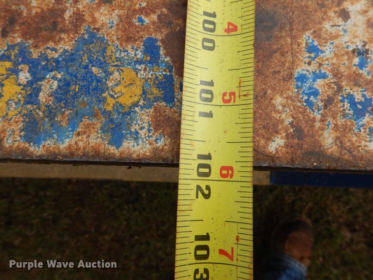 image for item KQ9639 2012 Ledwell  drop deck equipment trailer