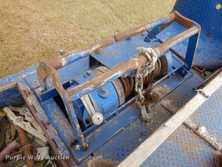 image for item KQ9639 2012 Ledwell  drop deck equipment trailer