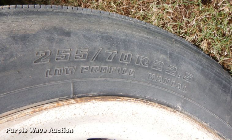 image for item KQ9639 2012 Ledwell  drop deck equipment trailer