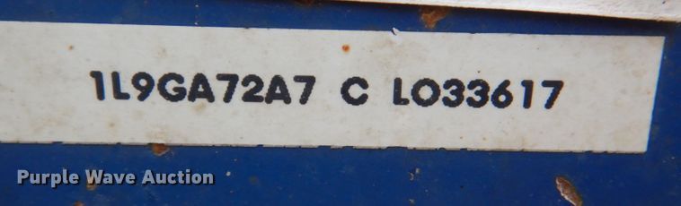 image for item KQ9639 2012 Ledwell  drop deck equipment trailer