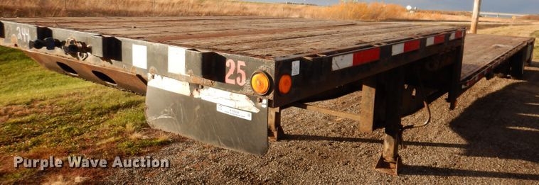 image for item KY9558 2002 Doonan 502DB14  drop deck trailer