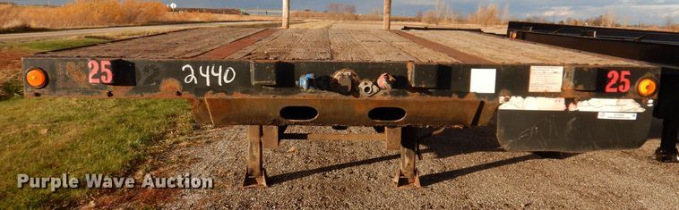 image for item KY9558 2002 Doonan 502DB14  drop deck trailer