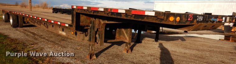 image for item KY9558 2002 Doonan 502DB14  drop deck trailer